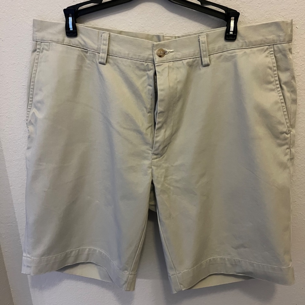 Polo Ralph Lauren Classic Fit 9" Men's Cotton Khaki Shorts, 35 EUC!